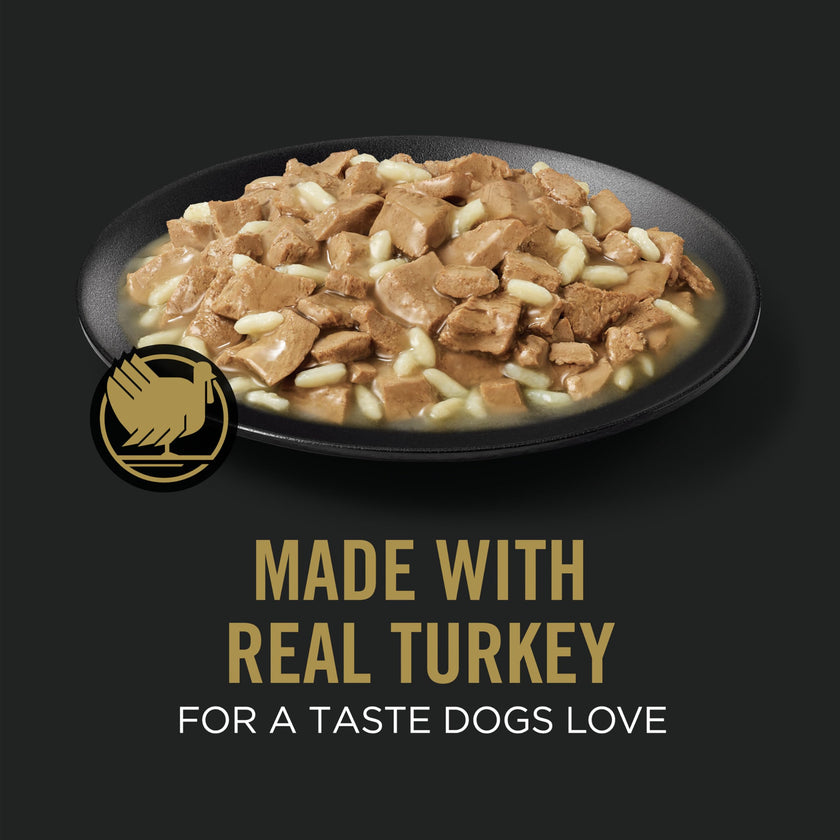 Purina Pro Plan Weight Management Wet Dog Food, Classic Turkey & Rice Entree - 368 g Can (12 Pack) 🍁 All In One Marketplace Canada