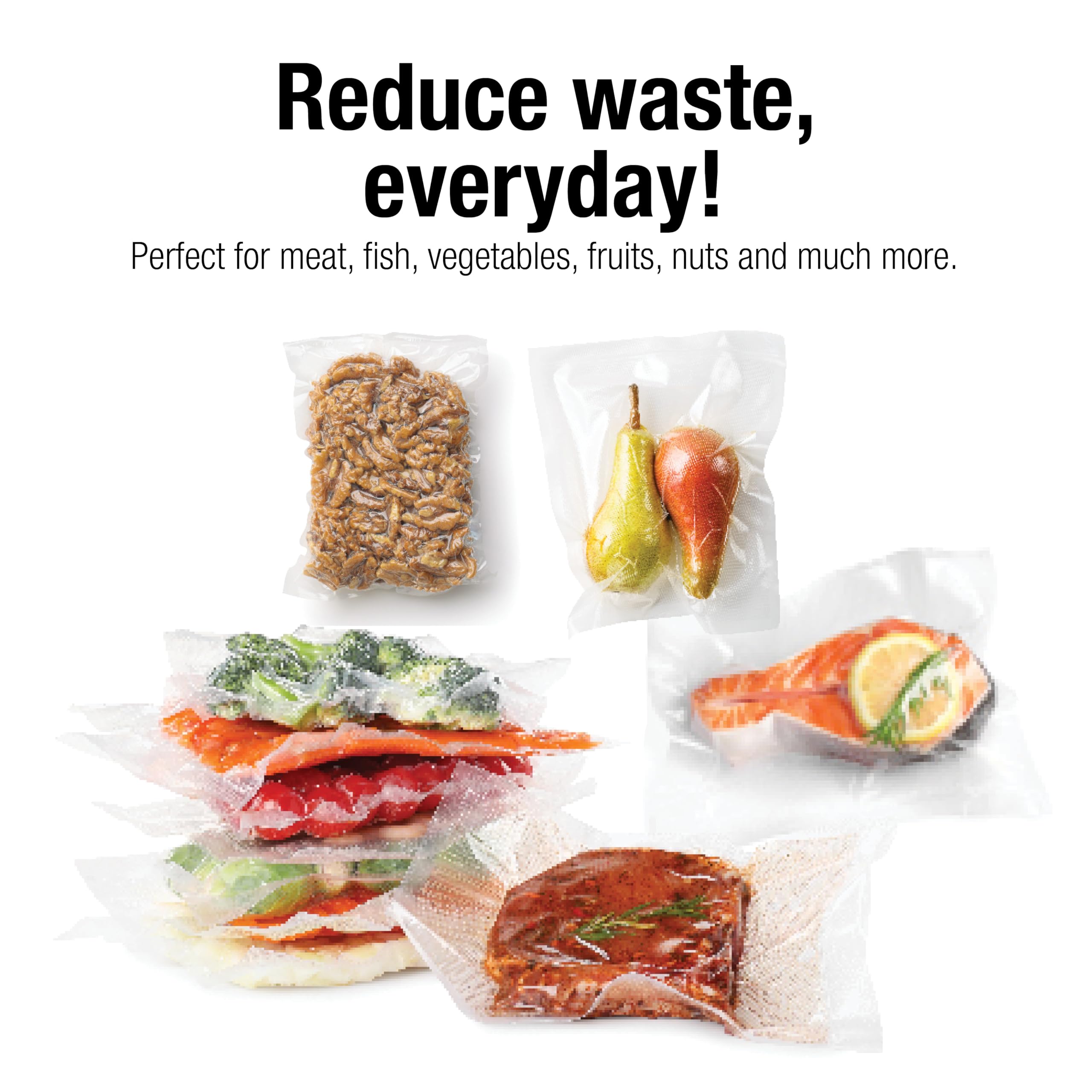 Cuisinart Vacuum Food Sealer Bags 2-Pack 11