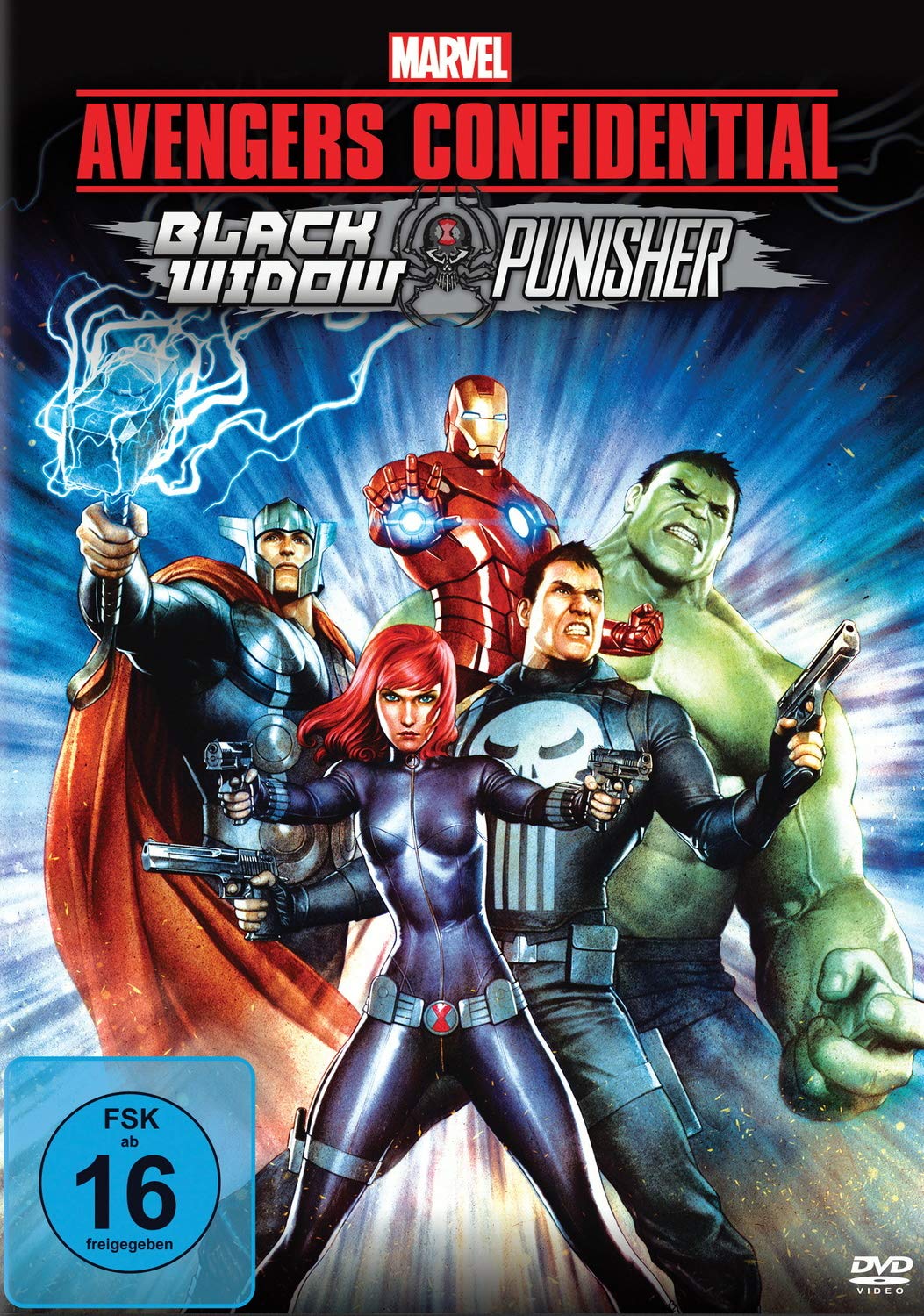 Avengers Confidential: Black Widow & Punisher - DVD