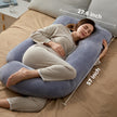 Momcozy Pregnancy Pillows for Sleeping, U Shaped Full Body Maternity Pillow with Removable Cover - Support for Back, Legs, Belly, HIPS for Pregnant Women, 57 Inch Pregnancy Pillow for Women, Grey 🍁 All In One Marketplace Canada