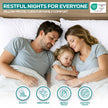 Utopia Bedding Waterproof Pillow Protectors Zippered King Size (2 Pack, White), Zippered Pillowcases, Bed Bug Proof Pillow Encasement Covers 20 x 38 Inches 🍁 All In One Marketplace Canada