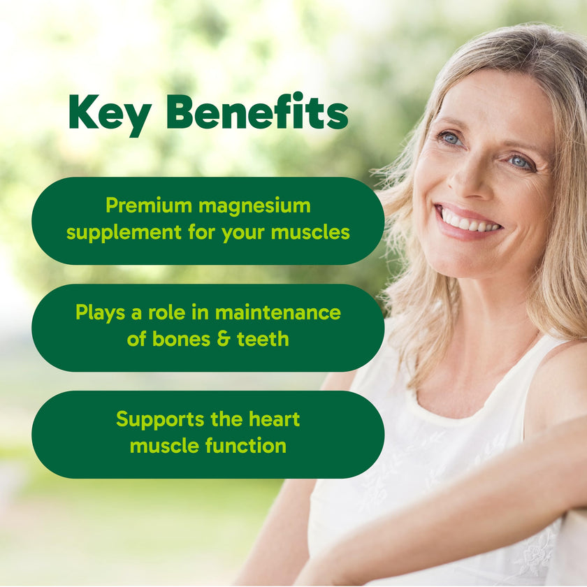 Organika Canadian-Made Magnesium Bisglycinate - 200mg, High Absorption, Muscle Recovery, Heart Support, 300vcaps 🍁 All In One Marketplace Canada