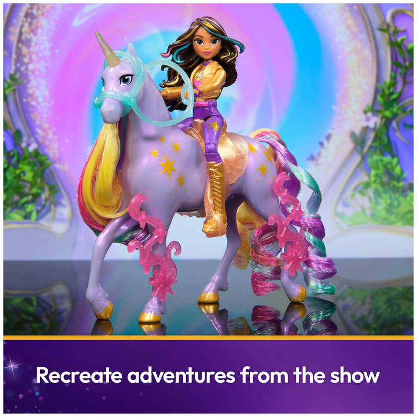 Unicorn Academy, Sophia & Wildstar Power of Friendship Set, Translucent Saddle & 2 Power Accessories, Dolls & Unicorn Toys for Girls Ages 4 and up 🍁 All In One Marketplace Canada