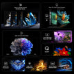 TCL 55-Inch QM6K Series QLED 4K Smart QD-Mini LED TV with Google TV (2025 Model) New Halo Control System, LD500 Precise Dimming Series, High Contrast HVA Panel, 144Hz Native Panel Refresh Rate 🍁 All In One Marketplace Canada