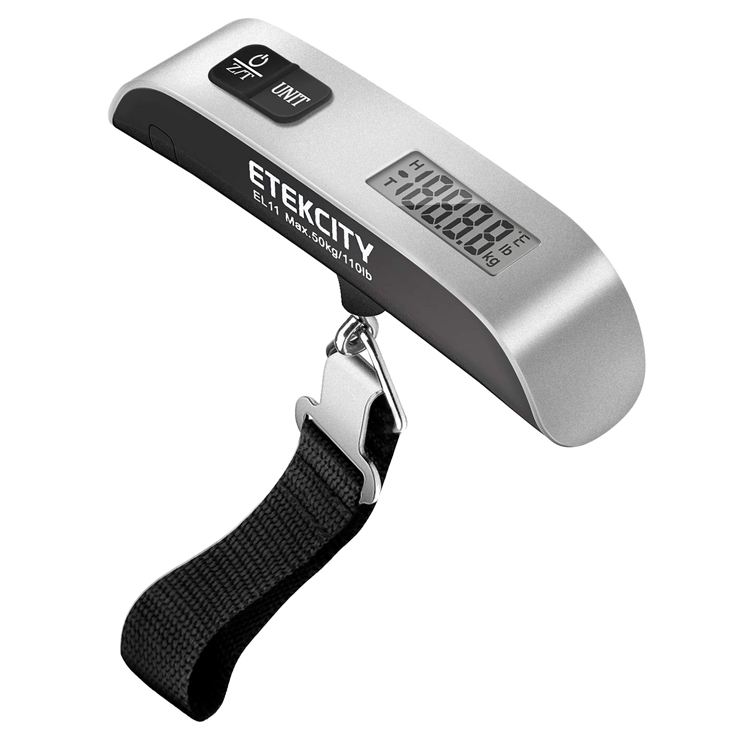 Etekcity Digital Hanging Luggage Scale, Portable Handheld, Suitcase Scale with Rubber Paint, Temperature Sensor, 110 Pounds 🍁 All In One Marketplace Canada
