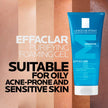 La Roche-Posay Face Wash Gel Cleanser, Effaclar Gentle Purifying Foaming Gel for Oily and Sensitive Acne-Prone Skin. Alcohol-free, Soap-Free, Paraben-free, Non-Comedogenic. 200mL 🍁 All In One Marketplace Canada