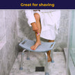 Drive Medical RTL12203KDR Shower Chair, Adjustable Stool with Suction Feet, Seat for Inside Shower or Tub, Bathroom Bench Bath Chair for Elderly and Disabled, 300 LB Weight Cap 🍁 All In One Marketplace Canada