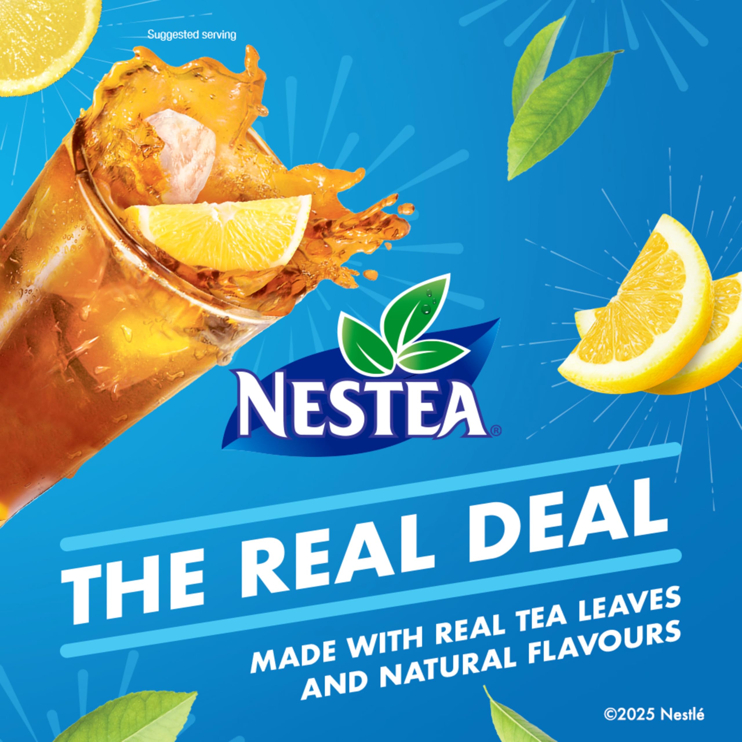 NESTEA Lemon Iced Tea Liquid Water Enhancer, 12 Bottles, 624 mL 🍁 All In One Marketplace Canada