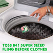 Gain Super Flings Laundry Detergent Pacs, 45 Count, Vibrant, irresistibly clean and fresh 🍁 All In One Marketplace Canada