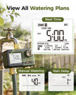 Diivoo 2 Zone Water Timer for Garden Hose, Programmable Sprinkler Hose Timer with Brass Inlet & Outlet, IP66 Waterproof, Rain Delay & Manual Mode for Irrigation, Lawn, Yard 🍁 All In One Marketplace Canada