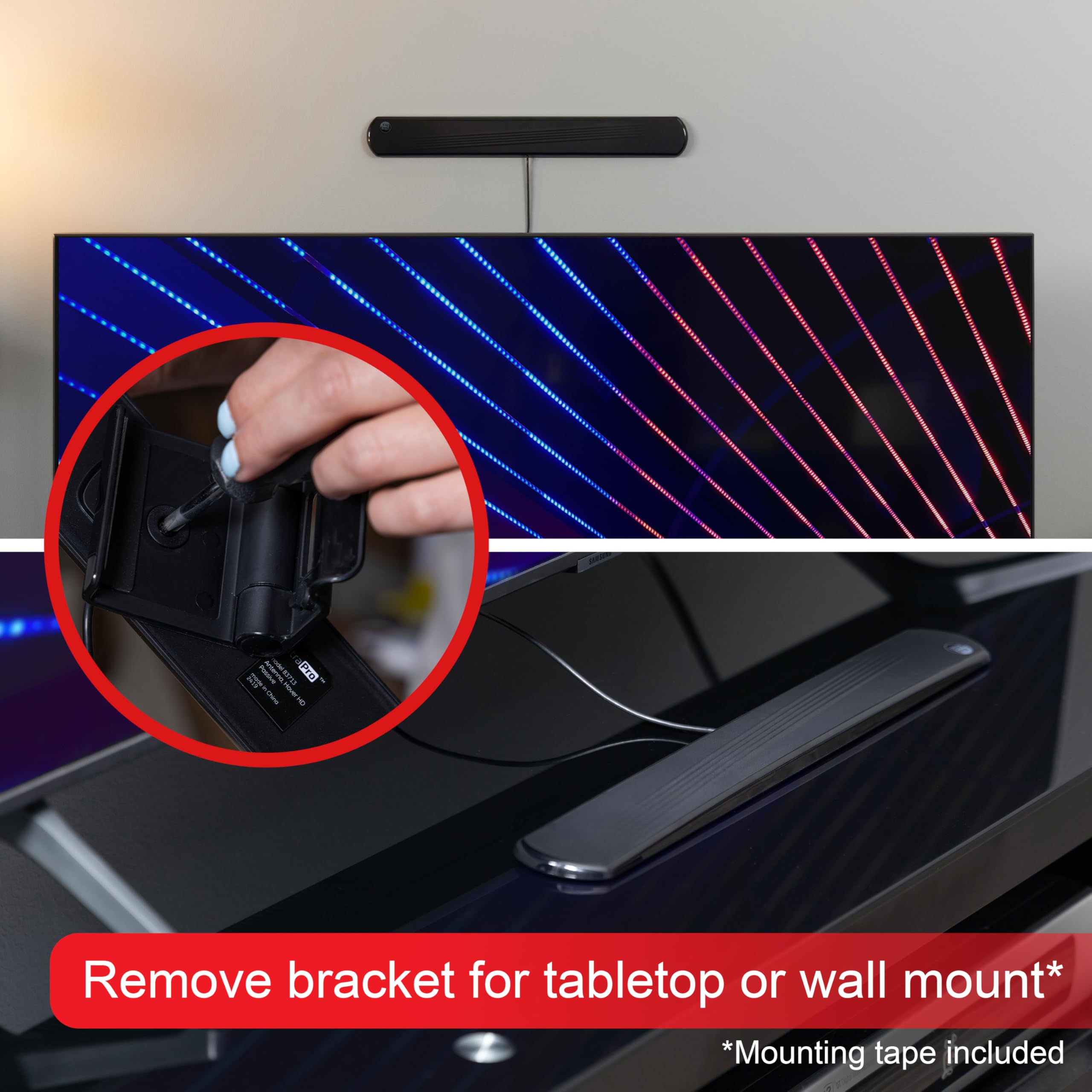 UltraPro Hover Digital TV Antenna Indoor for Smart TV 🍁 All In One Marketplace Canada