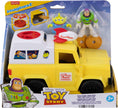 Fisher-Price Imaginext Disney and Pixar Toy Story Pizza Planet Truck with 3-inch Buzz Lightyear & Alien Friend Action Figures, Toy Vehicle & Pizza Projectile Accessories 🍁 All In One Marketplace Canada