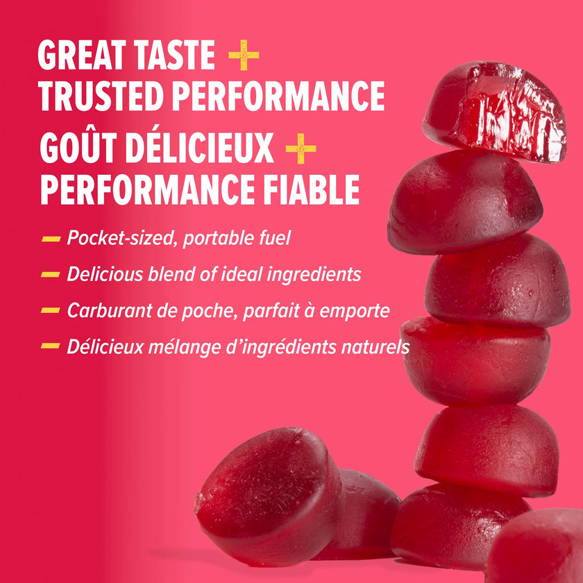 Honey Stinger Organic Cherry Blossom Energy Chew | Gluten Free & Caffeine Free | For Exercise, Running and Performance | Sports Nutrition for Home & Gym, Pre and Mid Workout | 12 Pack, 50g 🍁 All In One Marketplace Canada