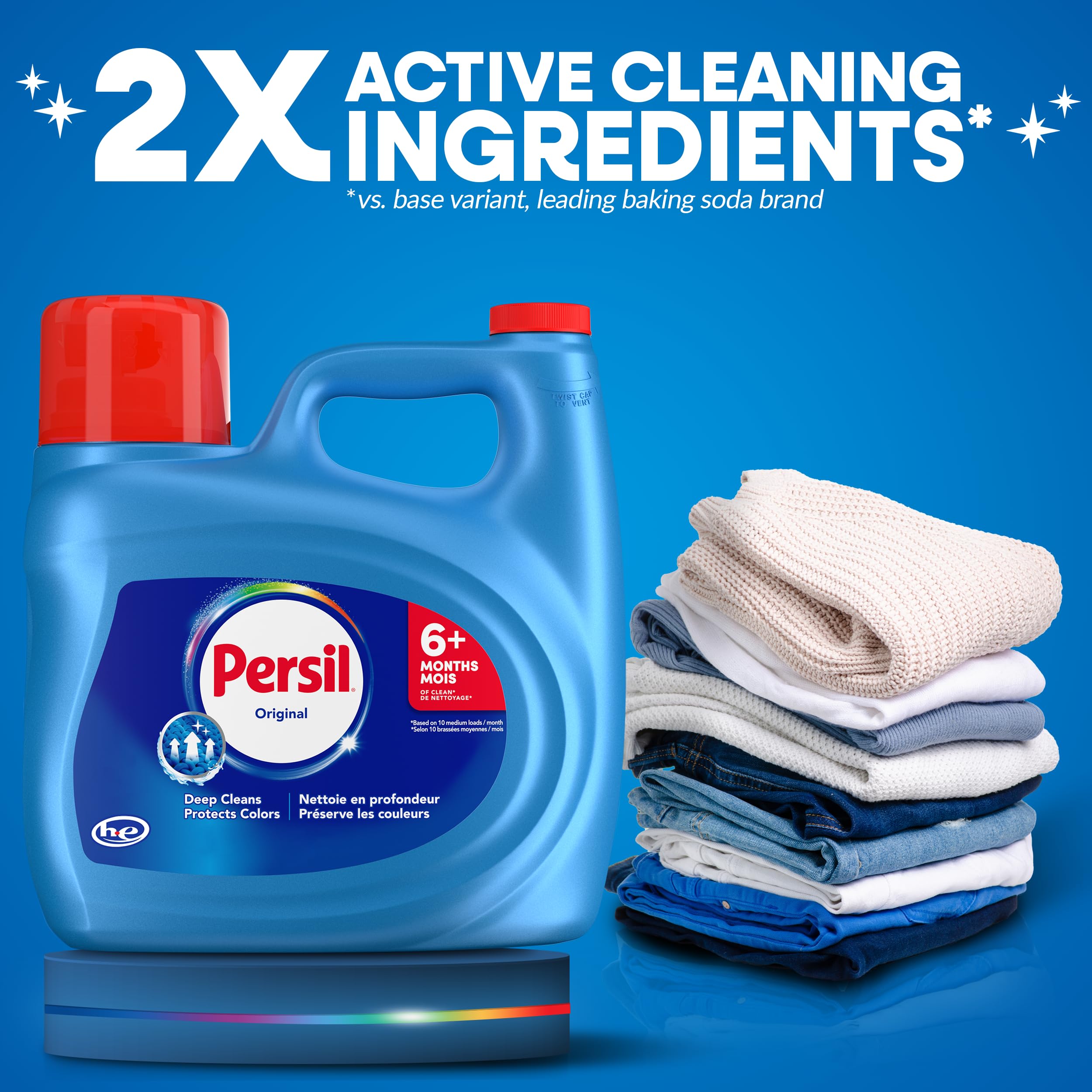 Persil Original Liquid Laundry Detergent, 3.72L/96 Loads, Colour Protection 🍁 All In One Marketplace Canada