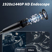 Kinpthy Endoscope Camera with Light,1920P HD Borescope Tools with 8 Adjustable LED Lights, Endoscope with Semi-Rigid Snake Camera, Inspection Borescope for iOS and Android-16.4ft Single Lens 🍁 All In One Marketplace Canada