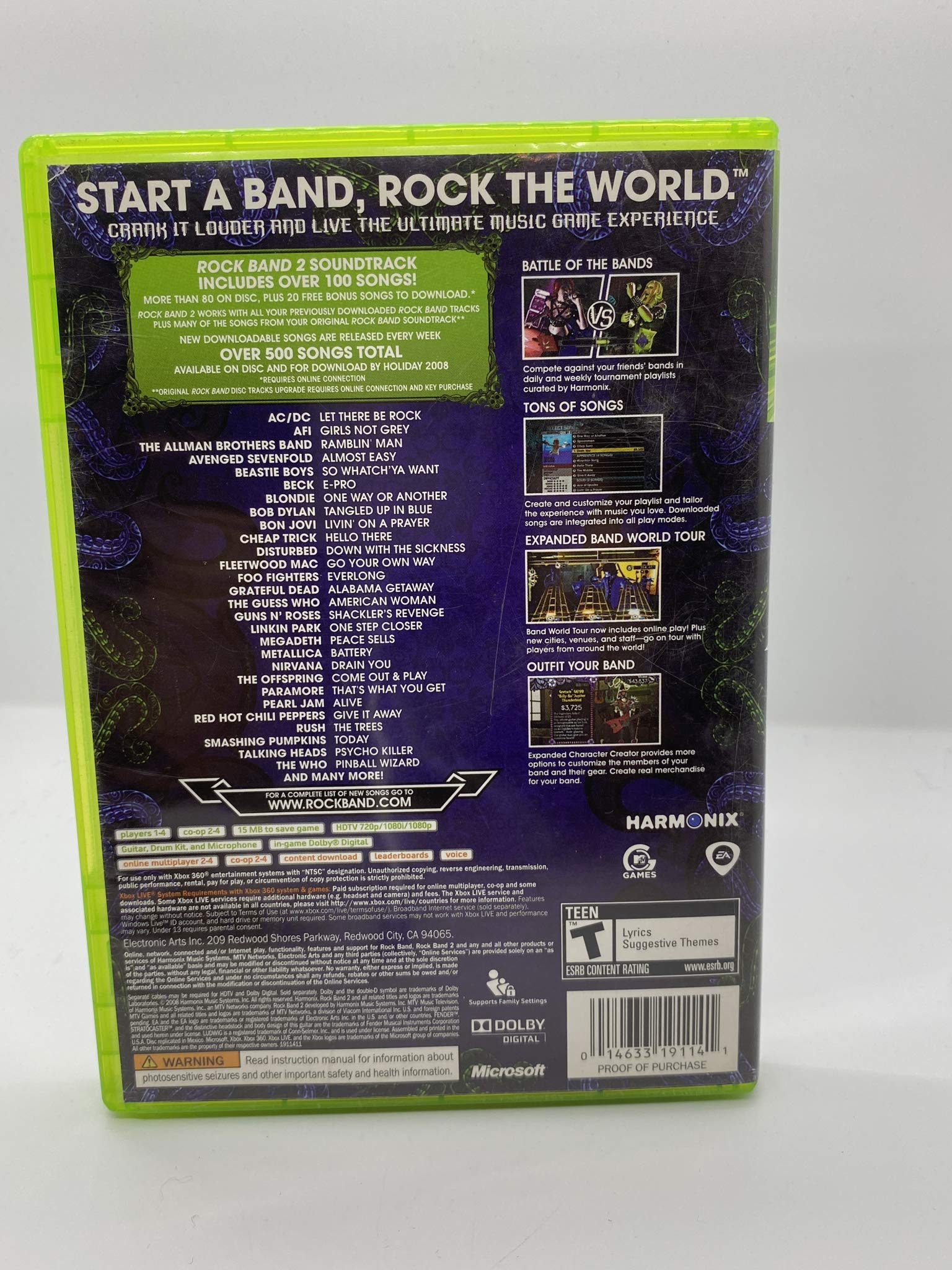 Rock Band 2 - Xbox 360