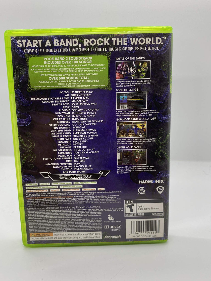 Rock Band 2 - Xbox 360