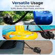 SereneLife Electric SUP Air Pump 16 PSI, Portable Paddle Board Air Compressor with Digital LCD Display, 12V DC Car Connector, Multiple Nozzle Adapters for SUPs, Boats & Inflatables 🍁 All In One Marketplace Canada