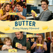 Butter Squishy, Soft Slow Rising Squeeze Butter Squishy, Realistic Texture Sensory Play Fidget Toy, Fun Desk Toy for Kids, Teens & Adults (Yellow, Small) 🍁 All In One Marketplace Canada