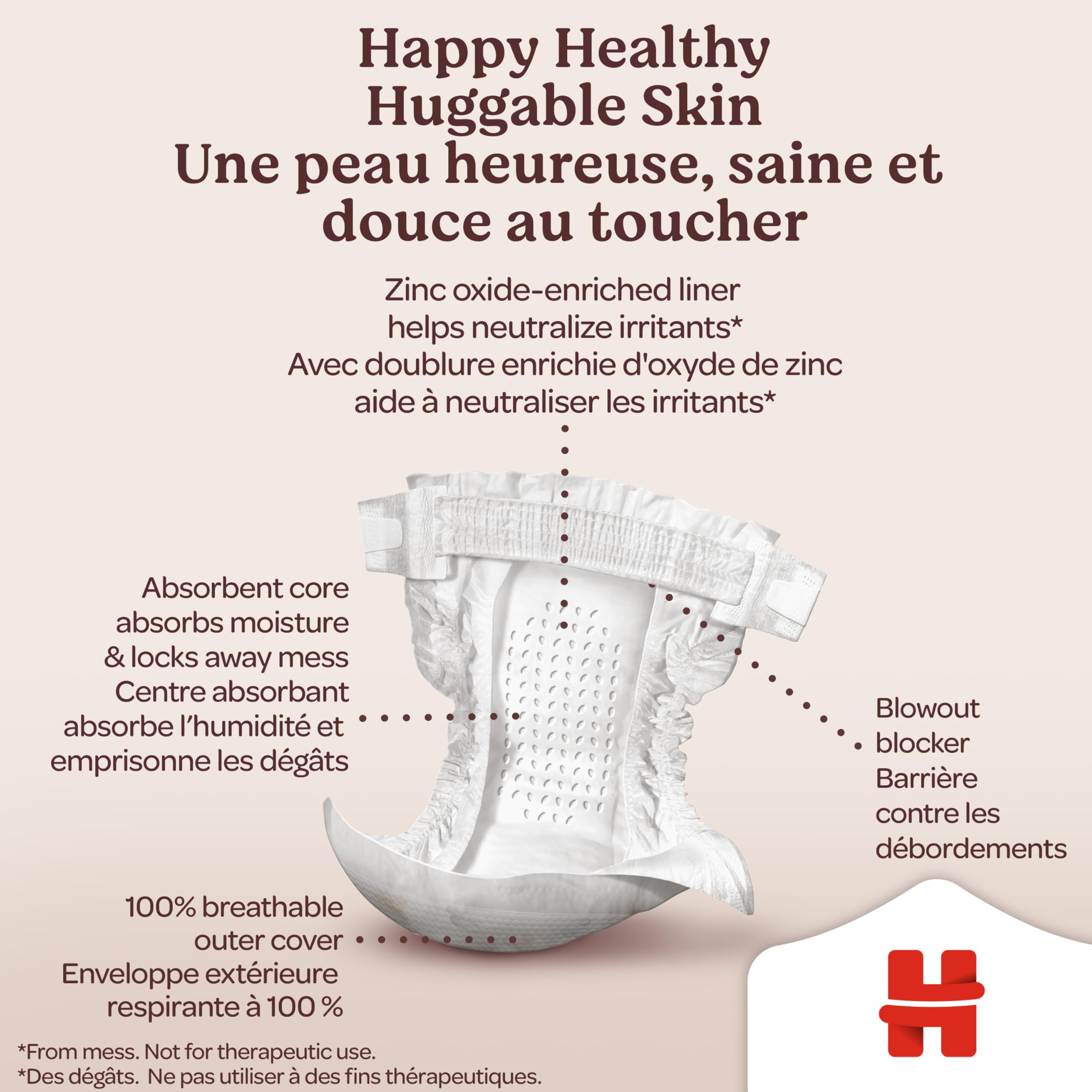 Huggies Size Newborn Diapers, Skin Essentials Baby Diapers, Newborn (6-9 lb.), 76 Ct 🍁 All In One Marketplace Canada