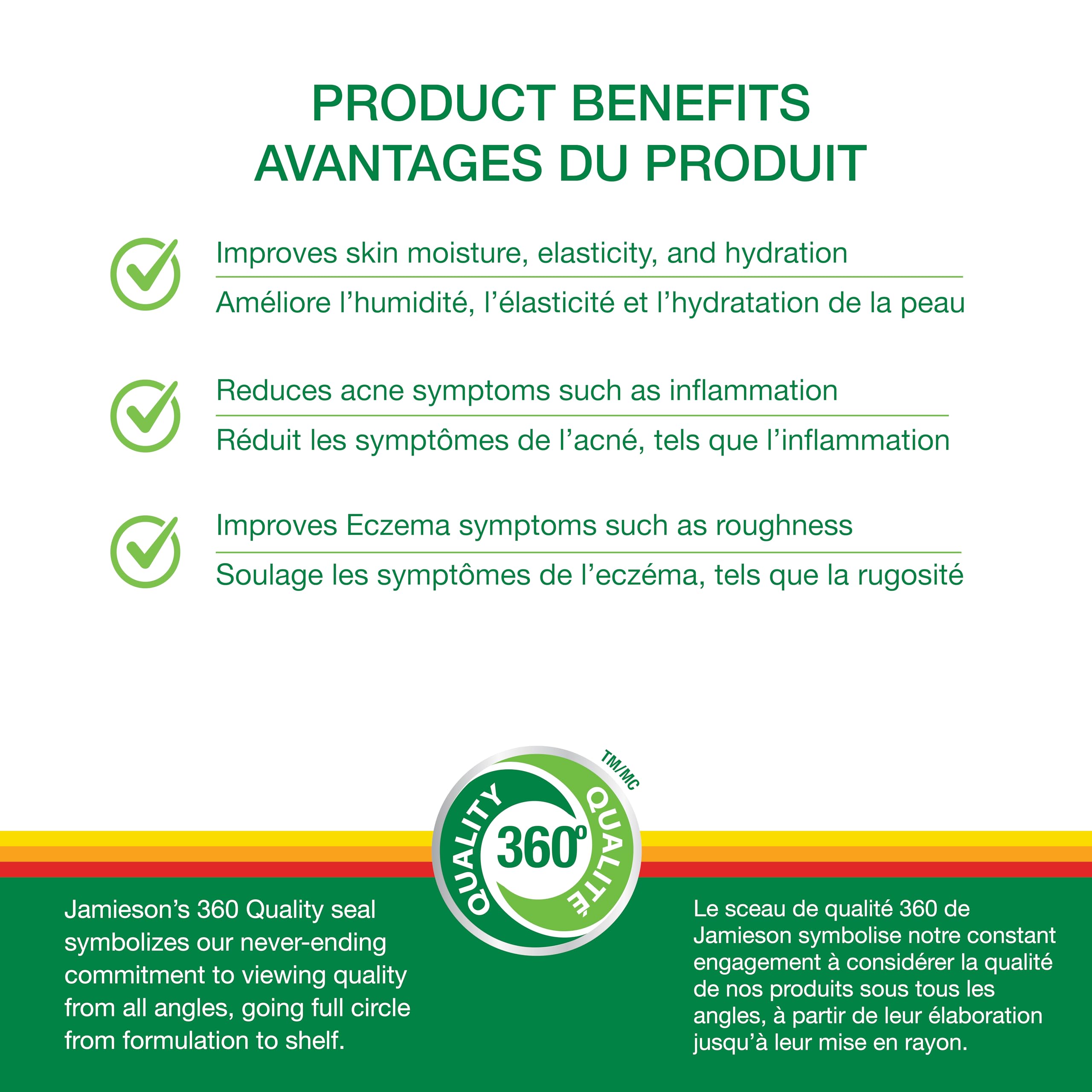 Jamieson Evening Primrose Oil 1,000 mg, Omega-6, Supports Skin Hydration, Skin Smoothness, Reduces Acne Symptoms, and Provides Ezcema Symptom Support. Non-GMO, Gluten-Free, 85 Softgels, Proudly Canadian 🍁 All In One Marketplace Canada