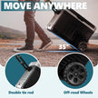 EUHOMY 12 Volt Refrigerator, 37QT(35L) Electric Cooler, Portable Freezer 12V/24V DC 110-240V AC, 12V Fridge -4℉~68℉, 12V Cooler with Wheels & 2 Baskets for Travel, Truck, Boat, Camping 🍁 All In One Marketplace Canada