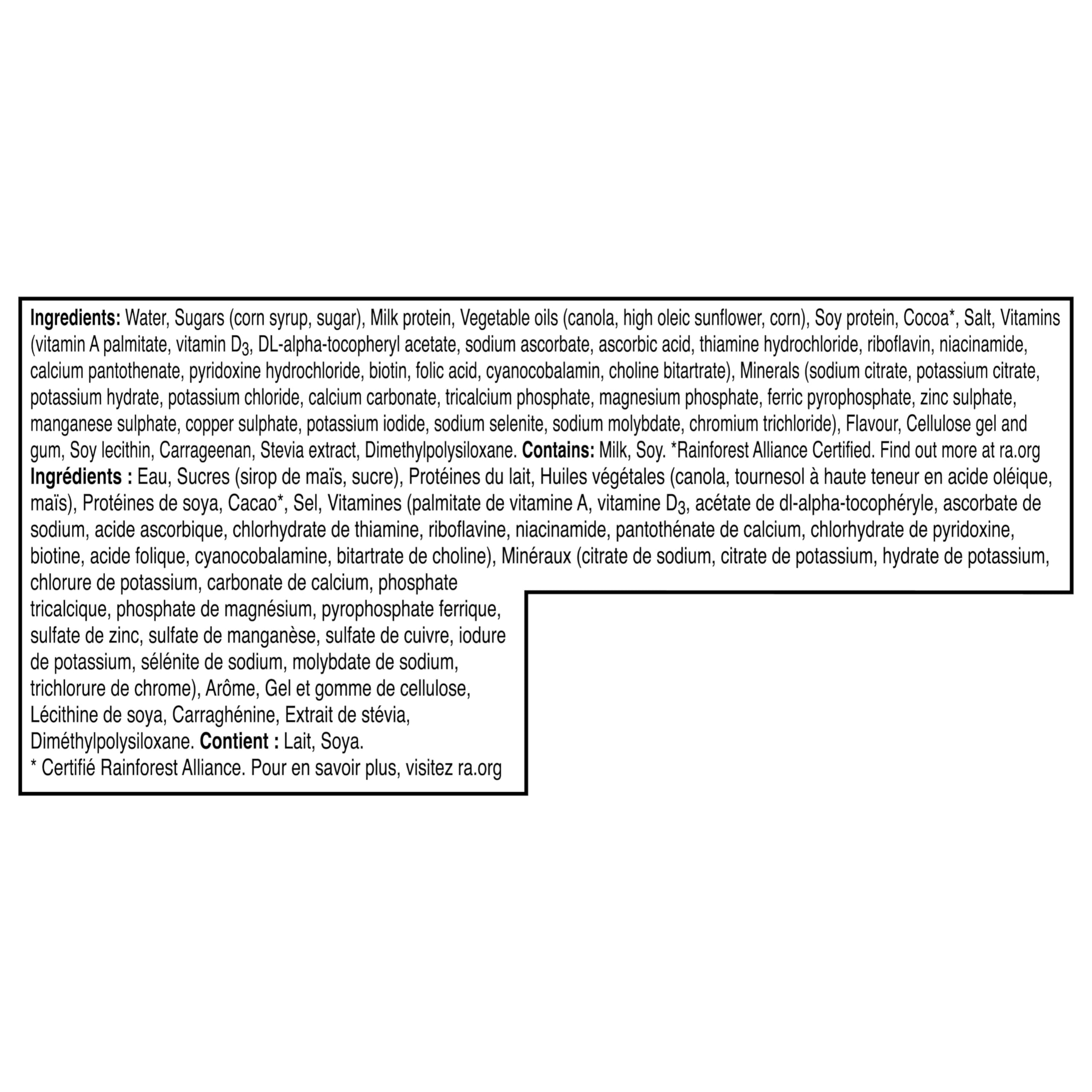 BOOST Original Meal Replacement Drink – Choc Latte, 24 Bottles, 6.1 kg 🍁 All In One Marketplace Canada