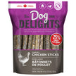 Dog Delights Chewy Chicken Sticks, All Natural & Preservative Free Training Dog Treats - 1.25 kg 🍁 All In One Marketplace Canada