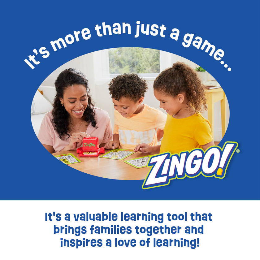 ThinkFun Zingo - Bingo with a Zing - Award-Winning Preschool Game - Encourages Language & Matching Skills Development - Fun Family Board Game for Boys and Girls Ages - 4 & Older 🍁 All In One Marketplace Canada