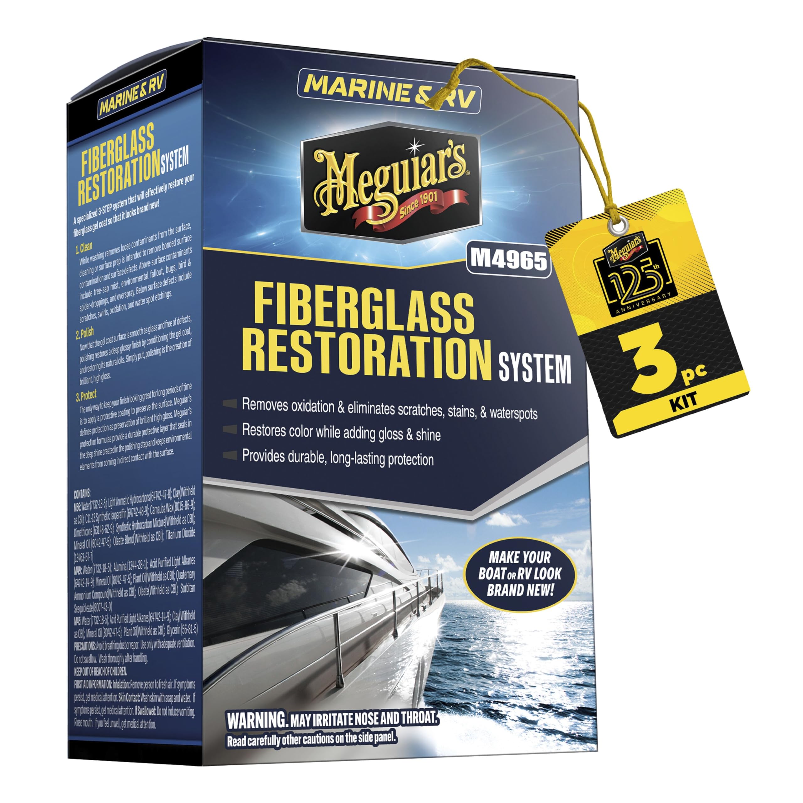 Meguiar's M-4965 MG Fiberglass Oxidation Removal Kit 🍁 All In One Marketplace Canada