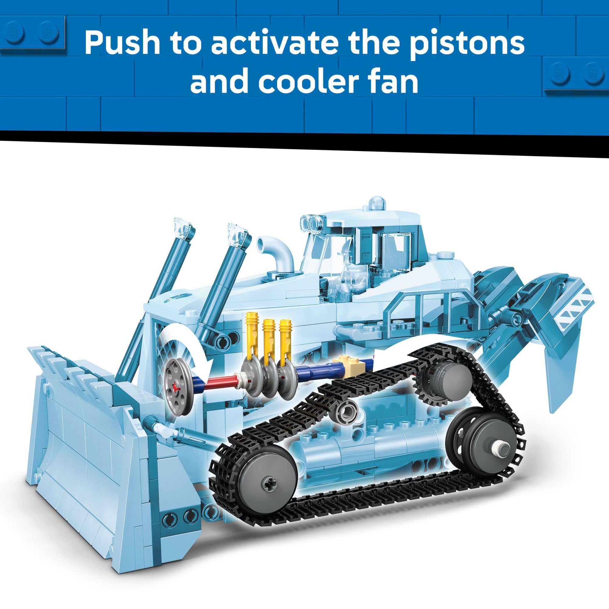 LEGO City Yellow Bulldozer Construction Site Building Toy for Kids, Ages 8+ - Pretend Play Set & Construction-Themed Building Blocks W/Toy Bulldozer Idea for Boys & Girls - 60466 🍁 All In One Marketplace Canada