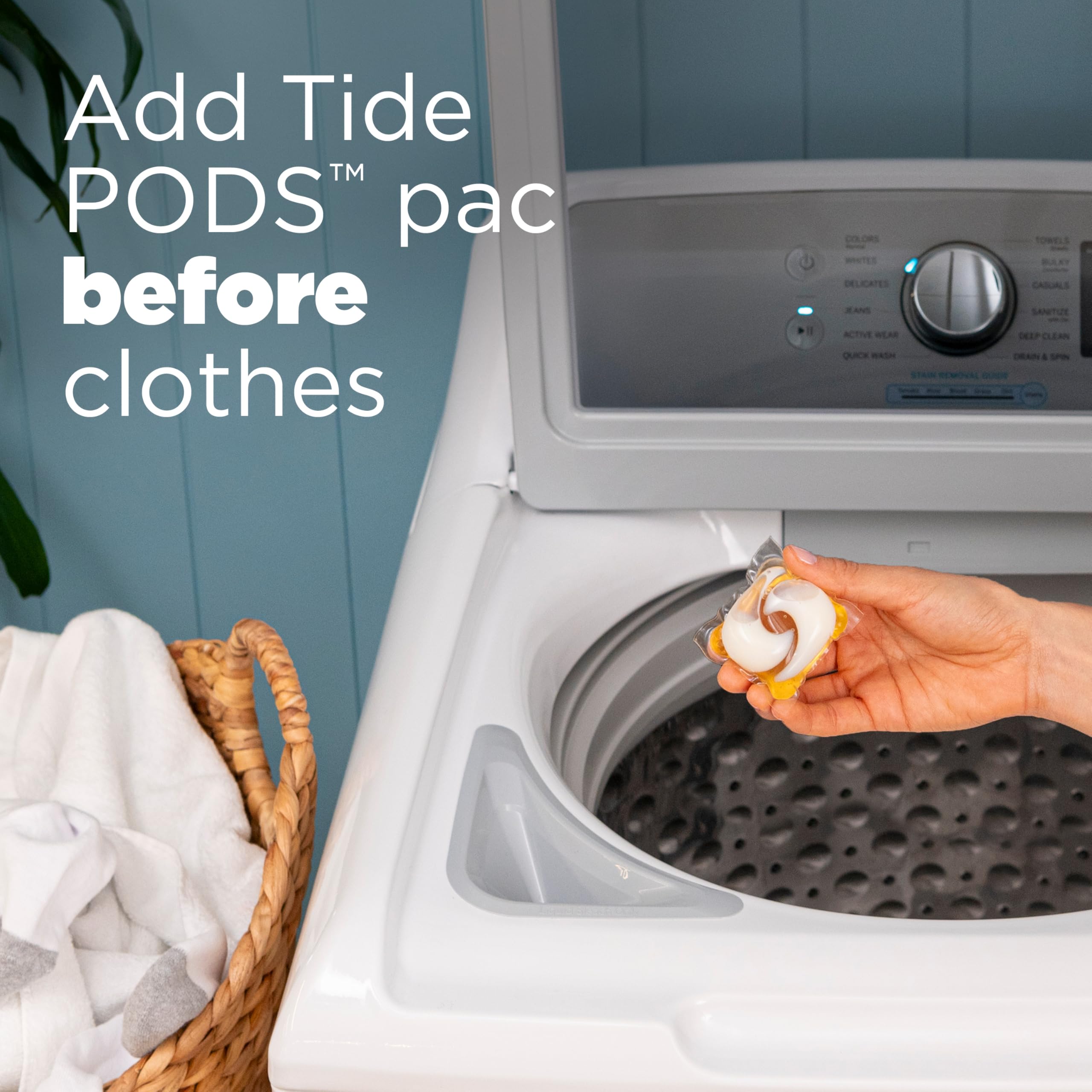 Tide PODS Free and Gentle Coldwater Laundry Detergent Pacs, 45 Count, Hypoallergenic Laundry Detergent Pacs 🍁 All In One Marketplace Canada
