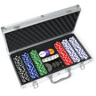 Cardinal Classics, 300-Piece Poker Set with Aluminum Carrying Case & Professional 11.5g Chips Plus 5 Poker Dice, for Adults and Kids Ages 10 and up 🍁 All In One Marketplace Canada