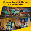 LEGO Creator 3 in 1 Haunted Mansion Building Toy for Kids - Halloween Building Blocks & Learning Toy for Girls & Boys, Ages 9+ - Build a Haunted House, Train, or Ship - Gift for Birthdays - 31167 🍁 All In One Marketplace Canada