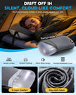 Hikenture Camping Pillow with Removable Cover-Ultralight Inflatable Pillow for Neck Lumber Support-Upgrade Backpacking Pillow-Washable Travel Air Pillows for Camping, Hiking, Backpacking (Grey) 🍁 All In One Marketplace Canada