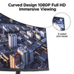 KOORUI 27-inch Curved Computer Monitor Full HD 1080P 144Hz Gaming Monitor 🍁 All In One Marketplace Canada