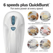 Hamilton Beach 6-Speed Electric Hand Mixer for Baking, 250W, QuickBurst, Snap-On Storage Case, Traditional Beaters & Whisk, White (62682G) 🍁 All In One Marketplace Canada