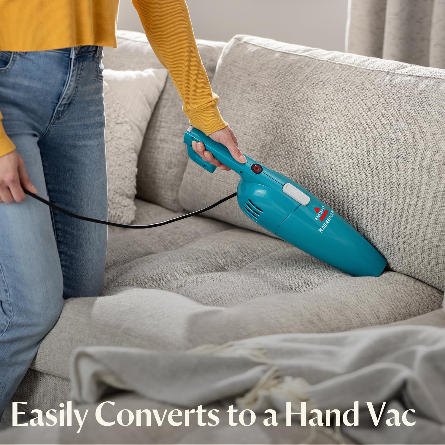 BISSELL Featherweight Stick Vacuum Cleaner, Lightweight 3 lb Corded Vacuum, 2.1 Amp Motor, 3-in-1 Lift-Off Handheld, Crevice Tool, Bagless, Multi-Surface Hard Floor, Carpet & Stairs, 2033 🍁 All In One Marketplace Canada