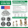 Glucosamine for Dogs - 165 Chews - Hip and Joint Supplement for Dogs - Glucosamine Chondroitin Chews - Joint Pain Relief Supplement with MSM - Advanced Health - Mobility Support - Made in USA 🍁 All In One Marketplace Canada