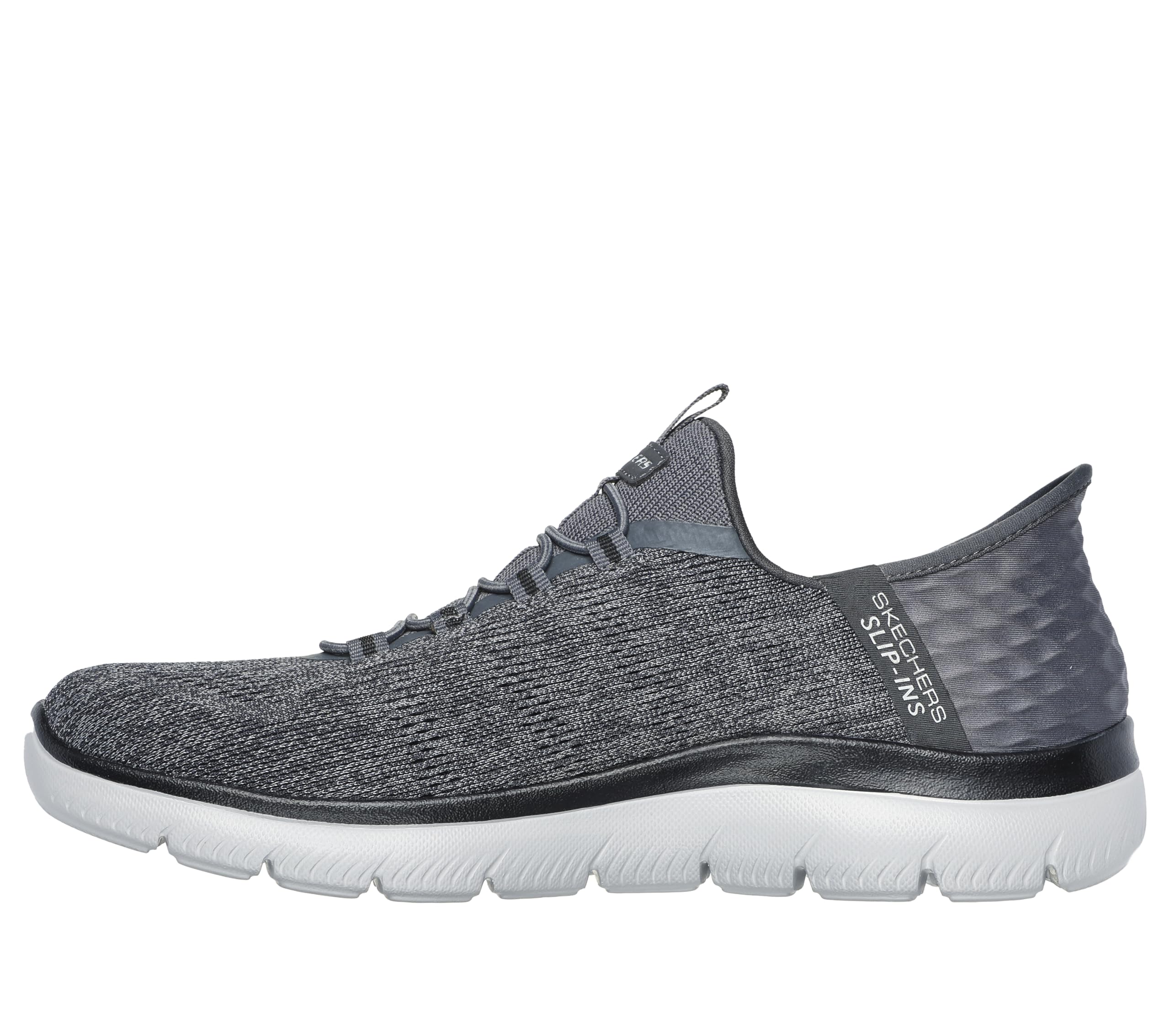 Skechers Men's Summits Key Pace Hands Free Slip-in Sneaker,Charcoal/Black,11 Wide 🍁 All In One Marketplace Canada