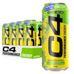 Cellucor C4 Performance Energy Drink, Jolly Rancher Green Apple, Carbonated Sugar Free Drink with no Artificial Colours or Dyes, 473mL, 12 count 🍁 All In One Marketplace Canada