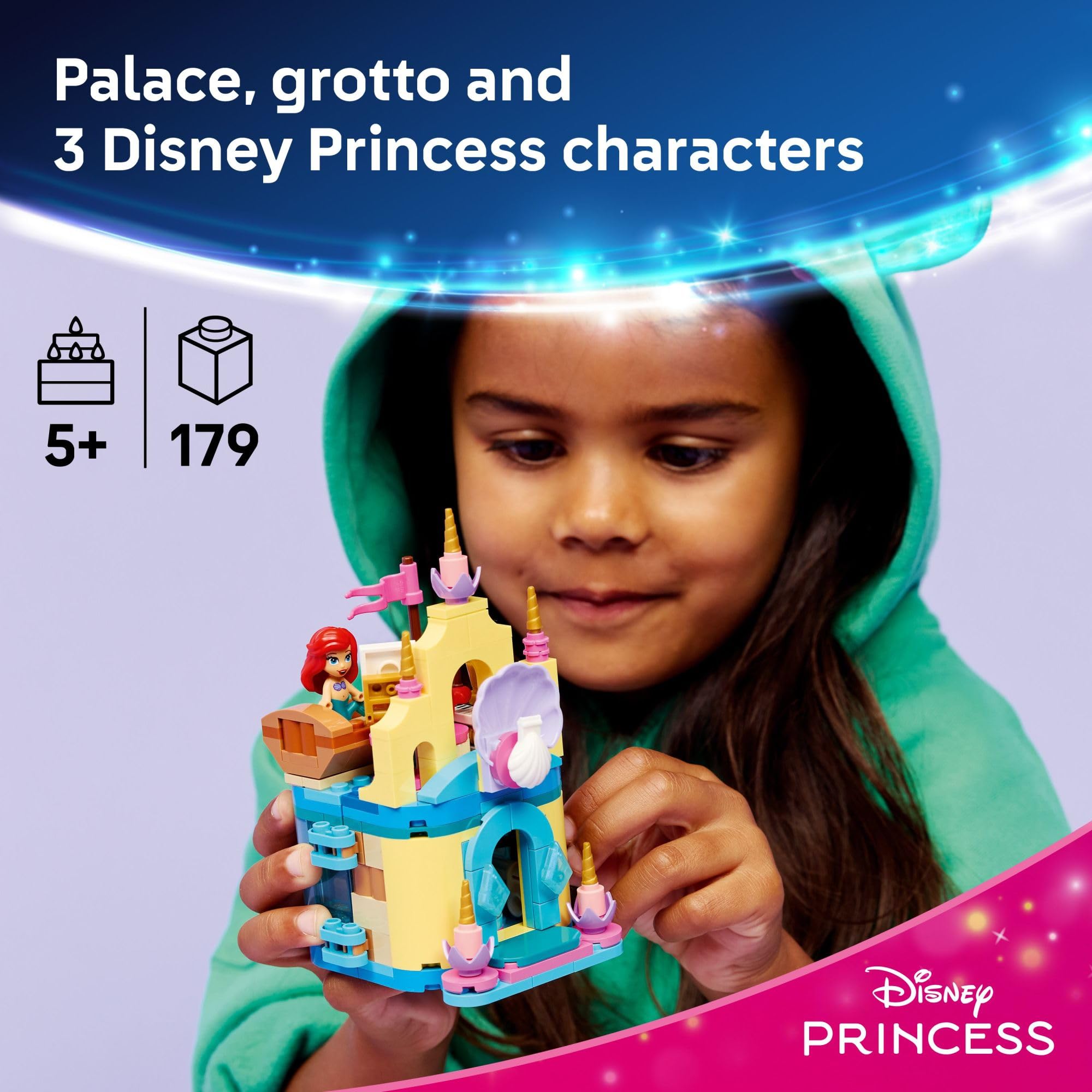 LEGO Disney Princess Ariel's Magical Mini Palace Building Toy - Little Mermaid Toys & Playset for Girls & Boys, Ages 5+ - Disney Gifts for Kids - 43285 🍁 All In One Marketplace Canada