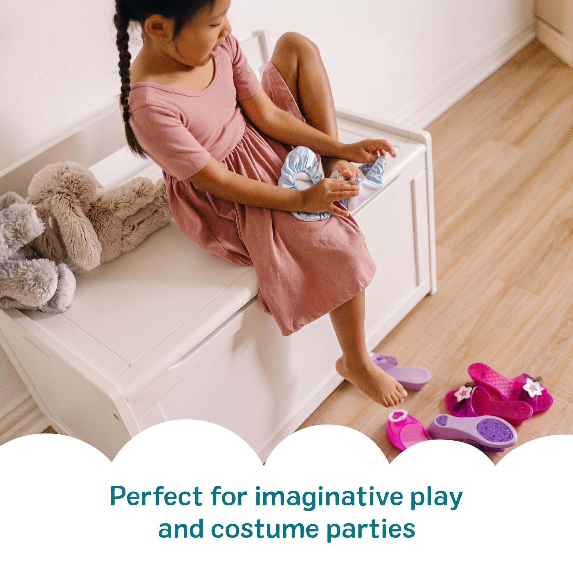Melissa & Doug Step in Style 4-Pair Dress-Up Shoes Play Set 🍁 All In One Marketplace Canada