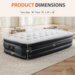 Sweetcrispy Twin Air Mattress, 18