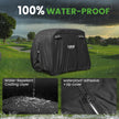 10L0L Universal 2-4 Passenger Golf Cart Cover for EZGO, Club Car and Yamaha, Waterproof Sunproof and Durable, Black 🍁 All In One Marketplace Canada