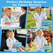 Doctor Kit Kids Toys for 2 3 4 Year Old Girl Boys, Dentist Kit Pretend Play Costume Dress Up Game Medical Kit Educational Toddler Toys for 2 3 4 5 6 + Year Old Boys Girls Birthday Gifts 🍁 All In One Marketplace Canada