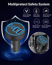 iPhone 17 16 15 Car Charger Fast Charging, 90W 4-Port USB C Fast Car Charger Cigarette Lighter Adapter with 240W 3FT USB-C Cable for iPhone 17/Air/17 Pro/17e/16/15 Pro Max/Plus/16e, iPad, Android 🍁 All In One Marketplace Canada