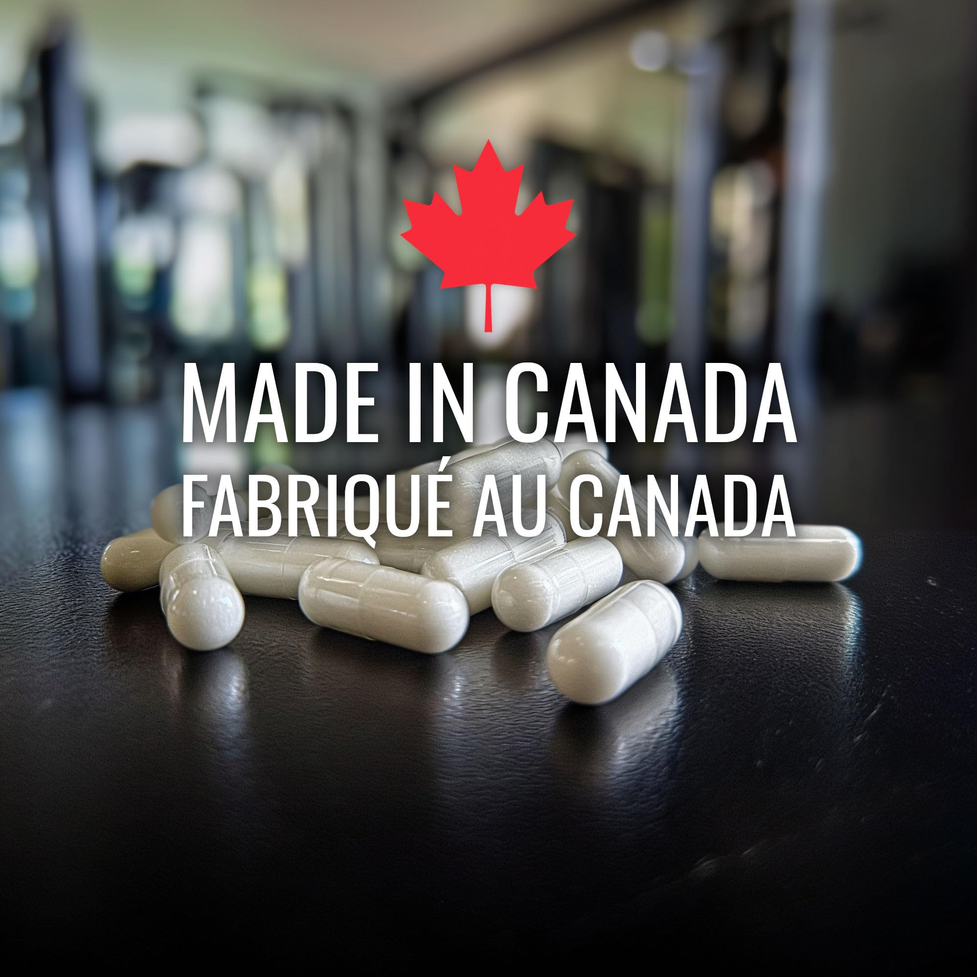 Creatine Capsules - 100% Creatine Monohydrate 1000 mg x 150 Pills (3-5 g Serving) - Made in Canada - Premium Strength and Muscle Growth Supplement by Nutritionn 🍁 All In One Marketplace Canada