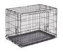 MidWest Homes for Pets 30-Inch New World Crate for Medium Breeds, 21-40 lbs, Double Door Folding Dog Crate, Leak-Proof Tray & Secure Latches, Portable, Durable & Easy to Assemble 🍁 All In One Marketplace Canada