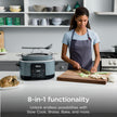 Ninja MC1001C Foodi PossibleCooker PRO 8.5 Quart Multi-Cooker, with 8-in-1 Slow Cooker,Dutch Oven,Steamer &More,Glass Lid & Integrated Spoon,Nonstick,Oven Safe Pot to 500°F,Sea Salt Gray,Sea Salt Grey 🍁 All In One Marketplace Canada
